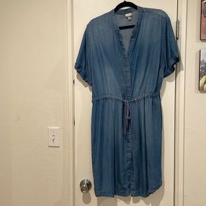 XL A New Day Blue midi dress